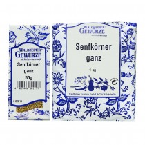 Senfkörner, ganz von Waldheimer Gewürze