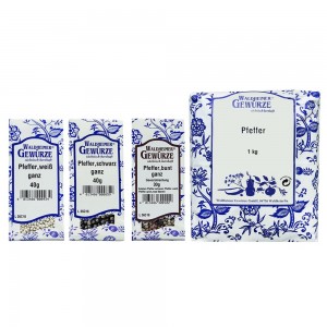 Pfeffer schwarz gemahlen 500g von Waldheimer Gewürze